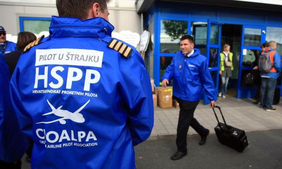 Štrajk pilota i kabinskog osoblja Croatia Airlinesa (6)