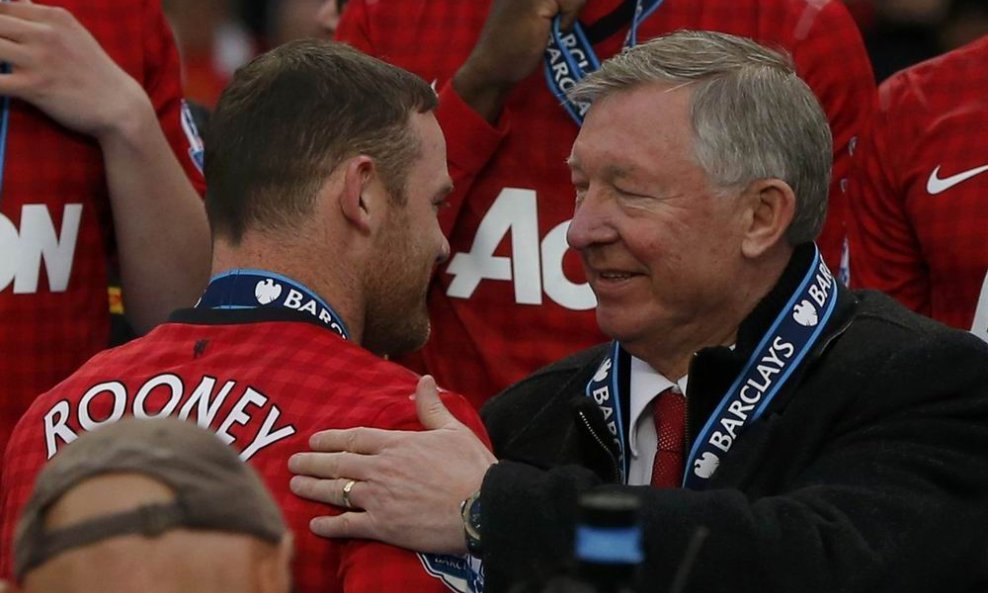 Alex Ferguson i Wayne Rooney