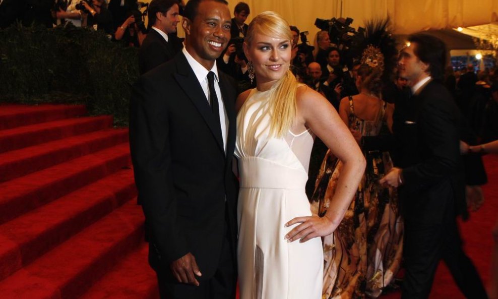 Tiger Woods i Lindsey Vonn