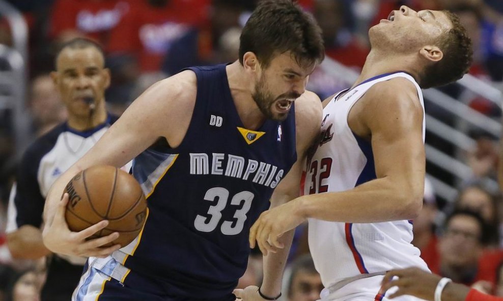 Marc Gasol (L, Memphis) i Blake Griffin (La Clippers)