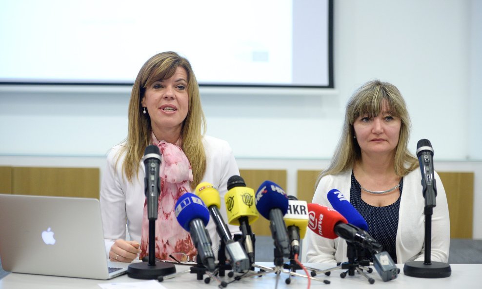 Biljana Borzan i Andrea Gross Bošković