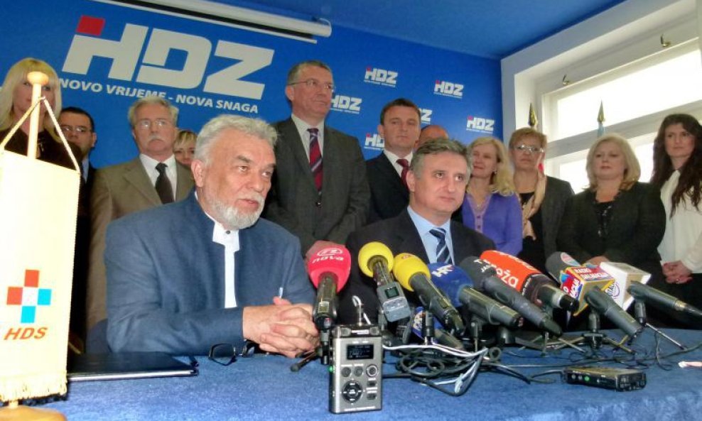 Goran Dodig (HDS) i Tomislav Karamarko (HDZ)