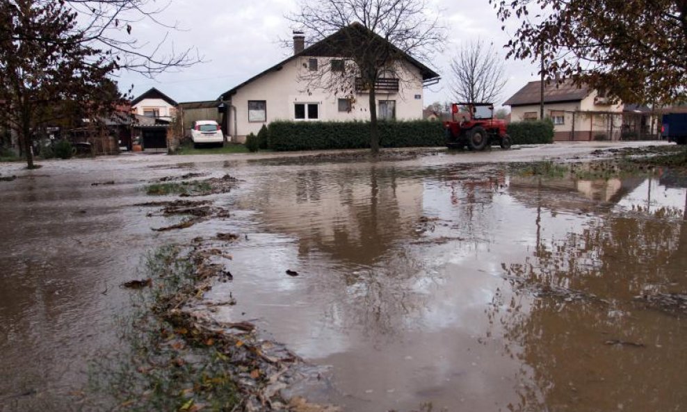 Cestica - Rijeka Drava izlila se kod mjesta Otok Virje i poplavila tridesetak kuća (11)