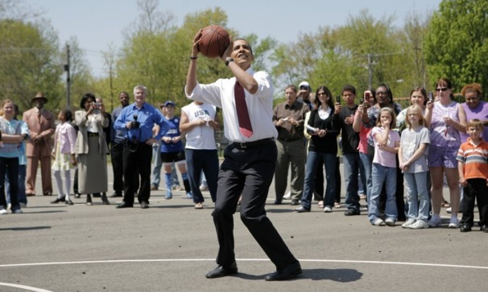 Barack Obama košarka