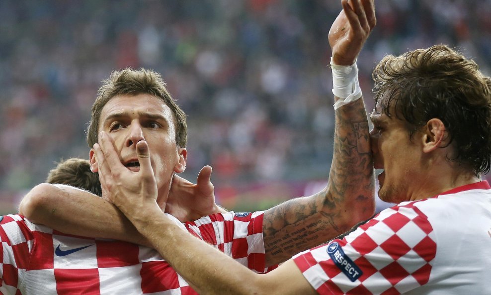 Mario Mandžukić i Nikica Jelavić