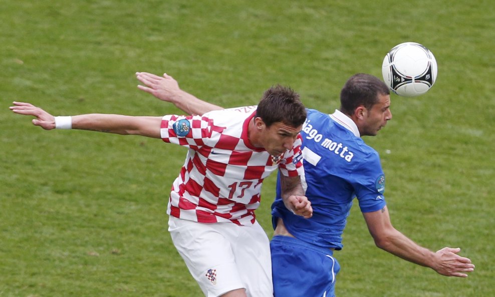 Mario Mandžukić i Thiago Motta