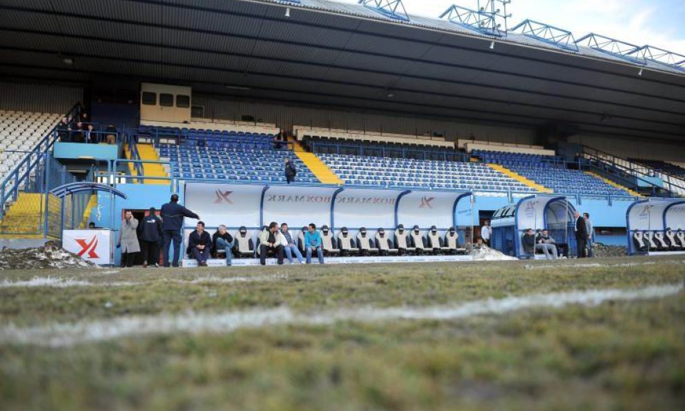 Prazan stadion NK Varaždin