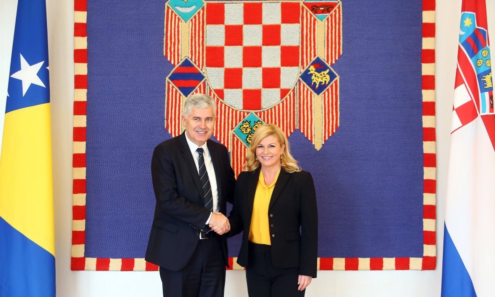 Kolinda Grabar Kitarović i Dragan Čović