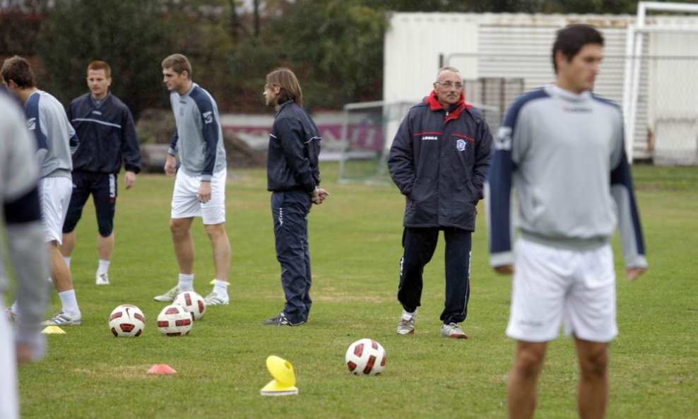 Trening NK Varaždin Branko Janžek