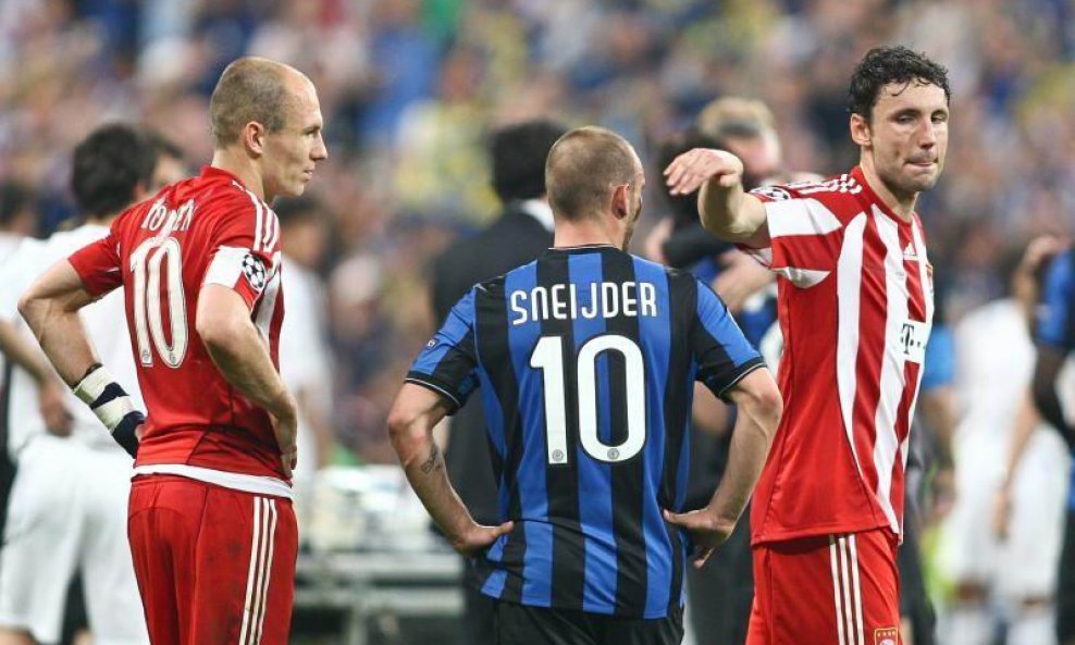 Arjen Robben, Wesley Sneijder i Mark van Bommel