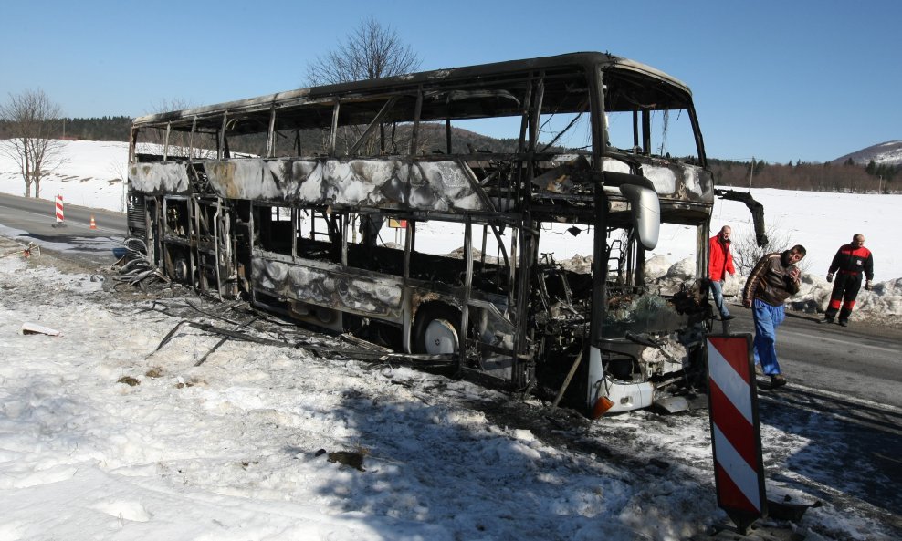 autobus požar