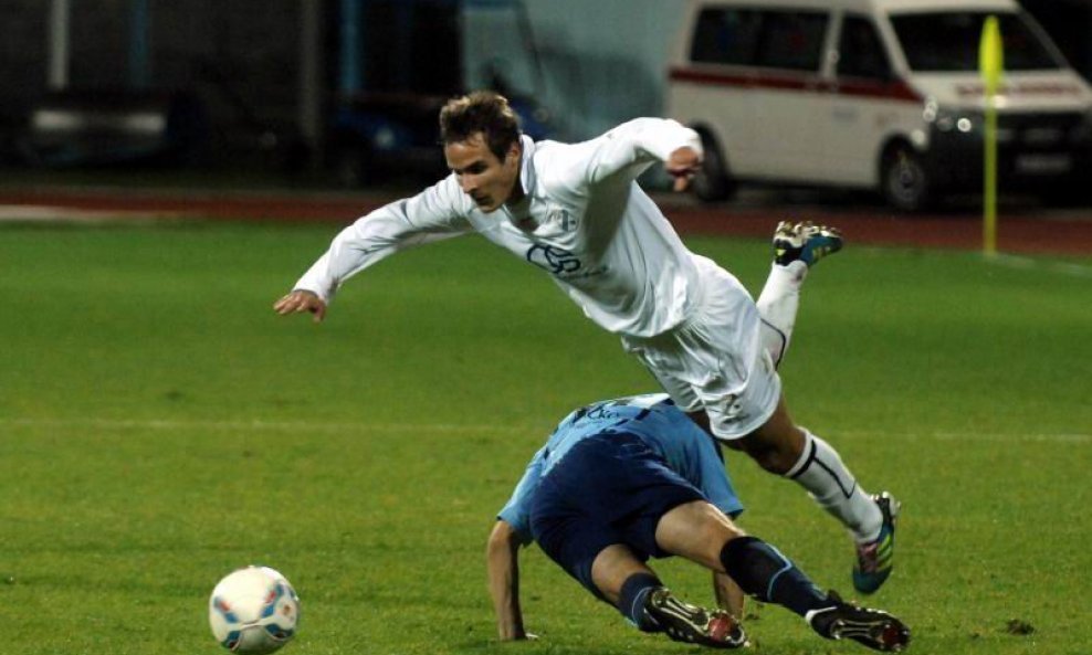 Rijeka - Cibalia , Alen Dedić (Rijeka18) i Tomislav Radotić (Cibalia)