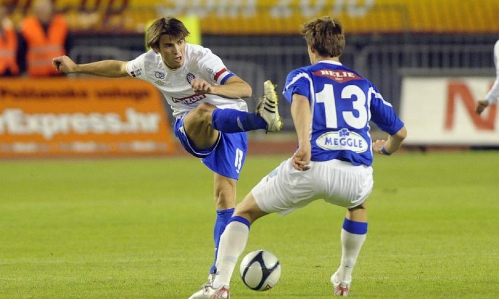 Hajduk - Osijek, Ante Vukušić vs. Marko Lesković