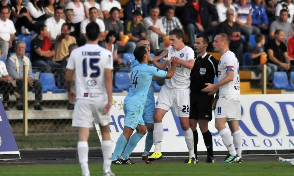 Karlovac - Hajduk, Viktor Špišić vs. Mario Maloča