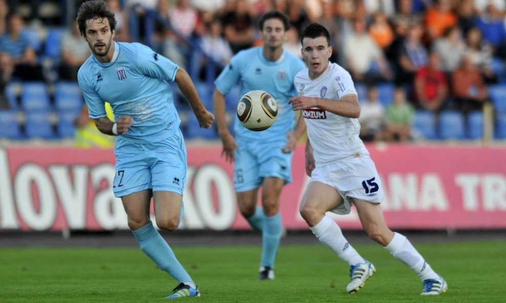 Emilko Janković (17) i Ivan Lendrić (15) NK Karlovac - NK Hajduk