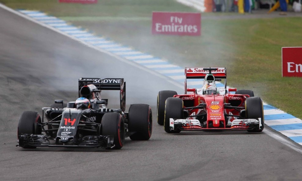 Fernando Alonso i Sebastian Vettel