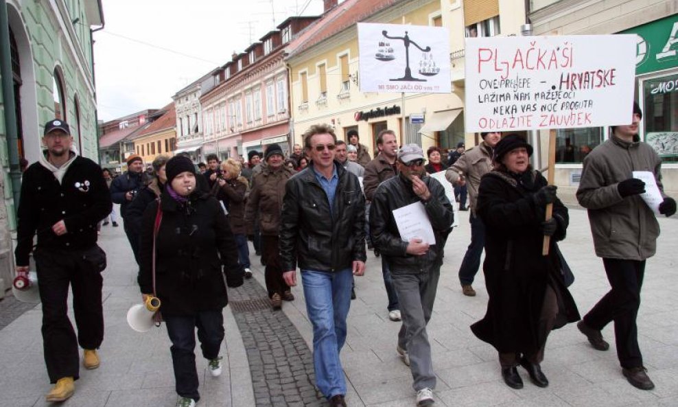 Prosvjedi Slavonski Brod, Virovitica, Čakovec