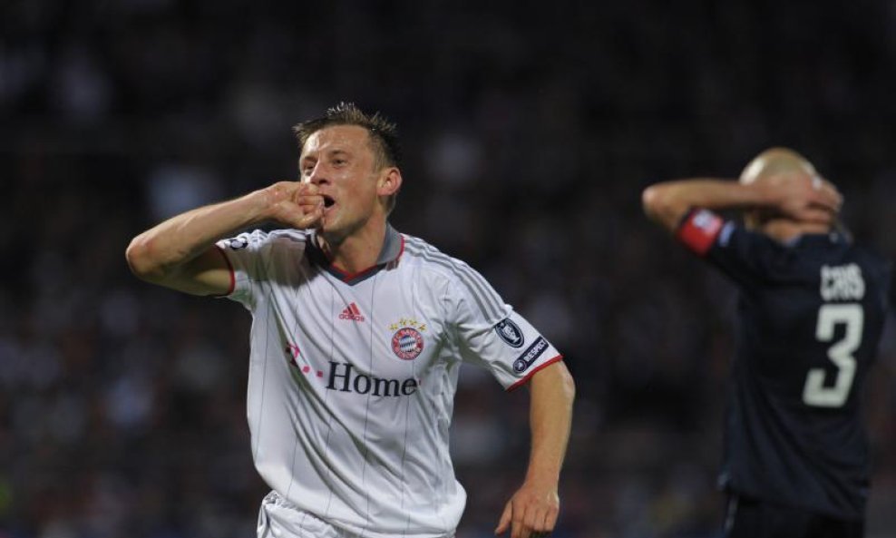 Ivica Olić, Lyon-Bayern, Liga prvaka 2010