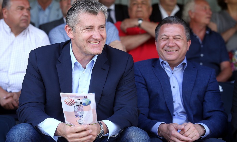 Davor Šuker i Damir Vrbanović