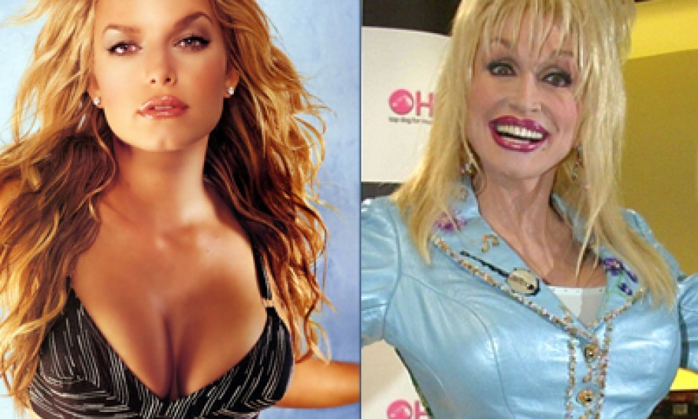 Jessica Simpson i Dolly Parton