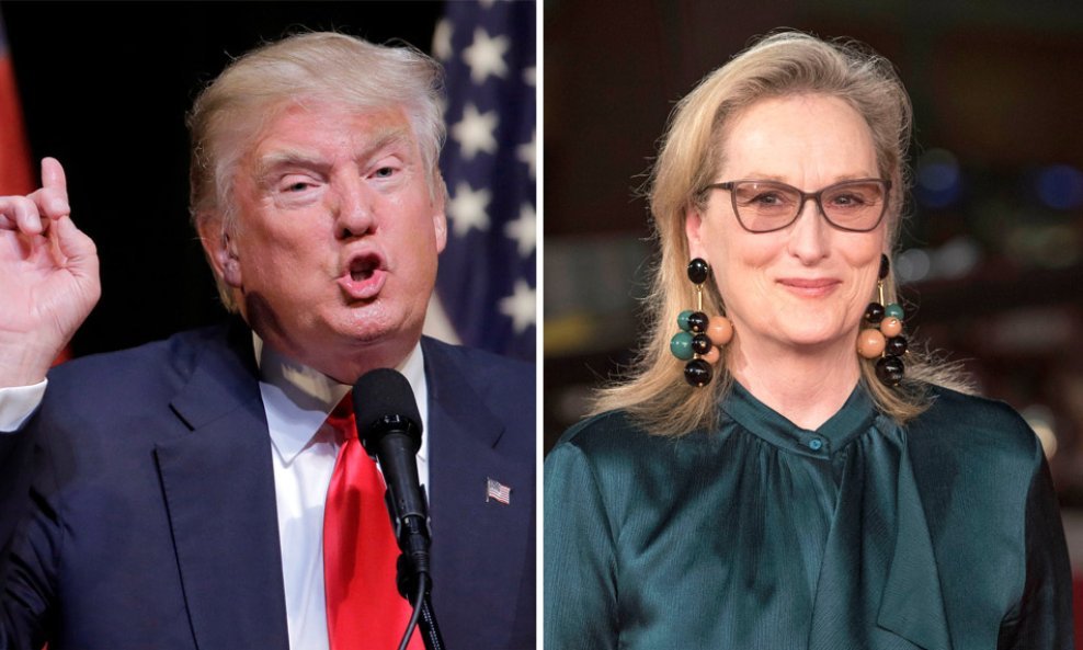 Donald Trump, Meryl Streep