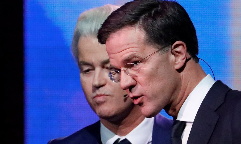 Mark Rutte i Geert Wilders