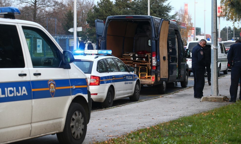 Policijski očevid na mjestu nesreće