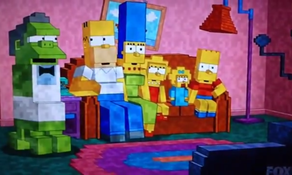 Simpsons Minecraft geg