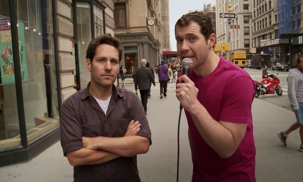 paul rudd billy on the street funvideo