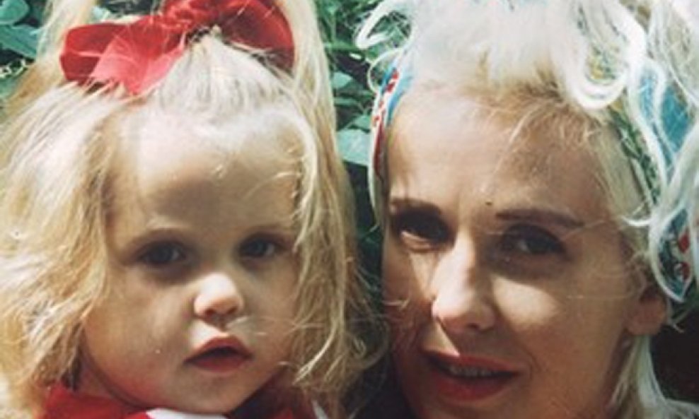 Peaches Geldof i mama Paula Yates