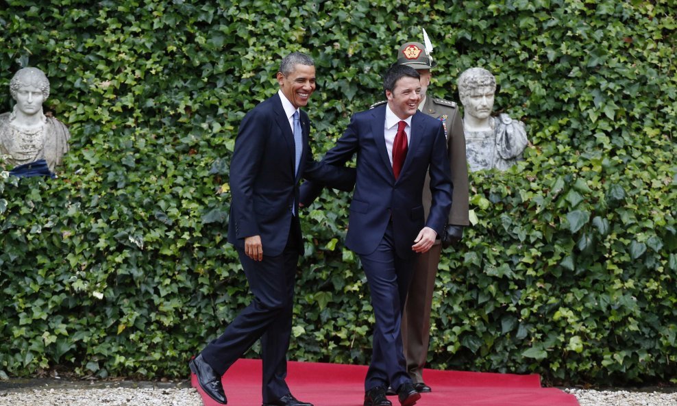 Matteo Renzi Barack Obama