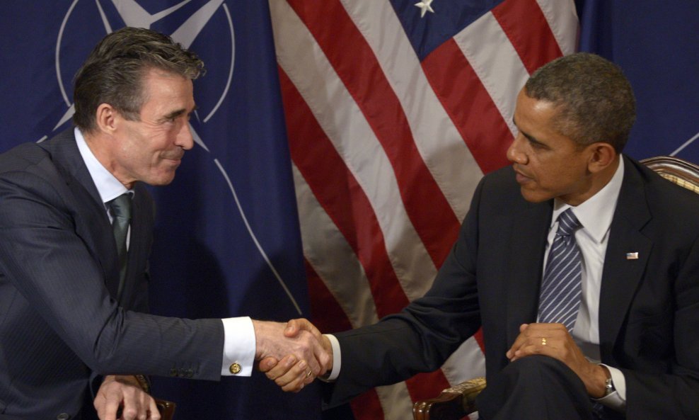 Anders Fogh Rasmussen Barack Obama