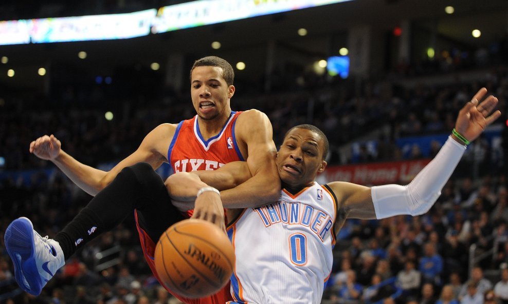 Michael Carter-Williams i Russell Westbrook