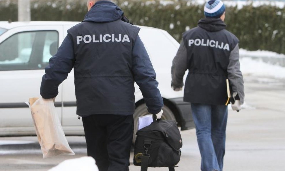 ubojstvo kod koprivnice policijski očevid