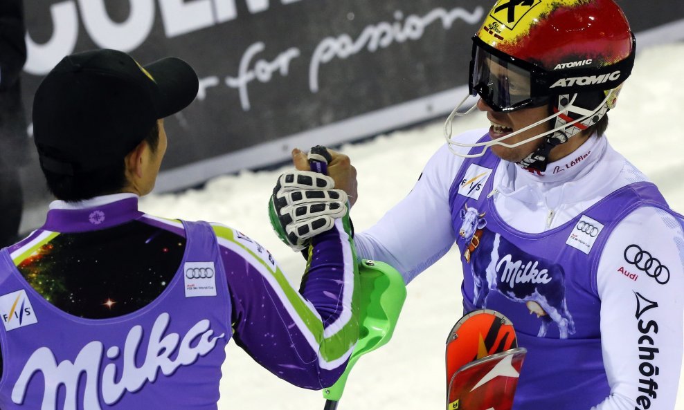 Marcel Hirscher i Felix Neureuther