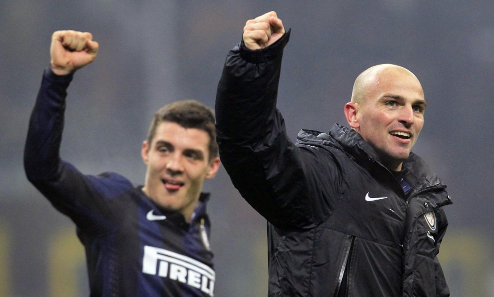 Mateo Kovačić i Esteban Cambiasso