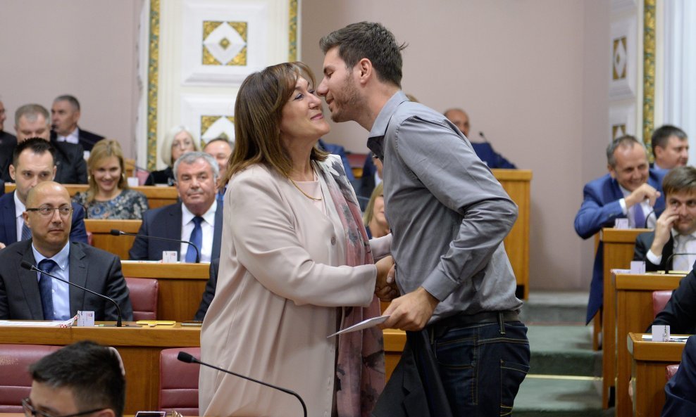 Dubravka Šuica i Ivan Pernar