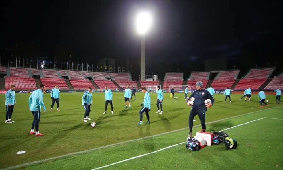 Hrvatska nogometna reprezentacija u Tampereu 