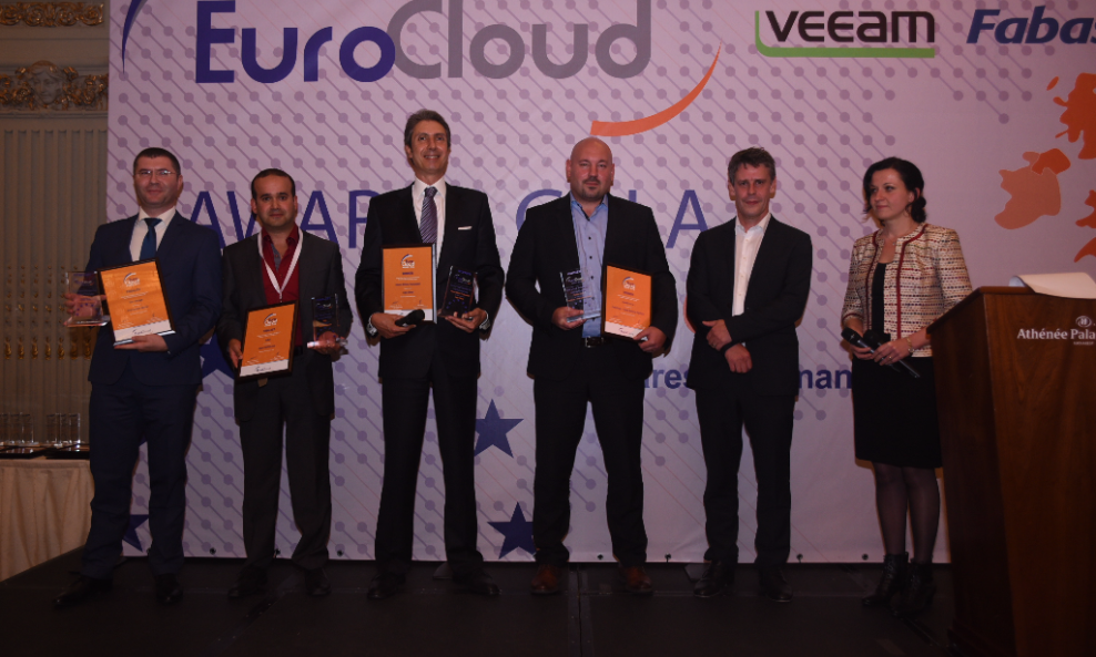 Pobjednici natjecanja EuroCloud Awards 2016