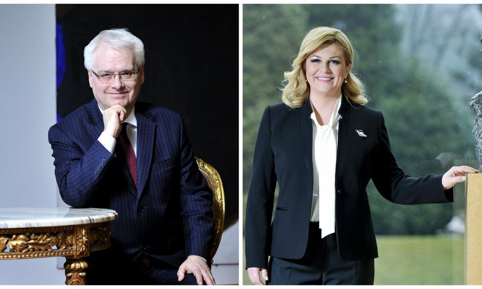 Ivo Josipović i Kolinda Grabar-Kitarović