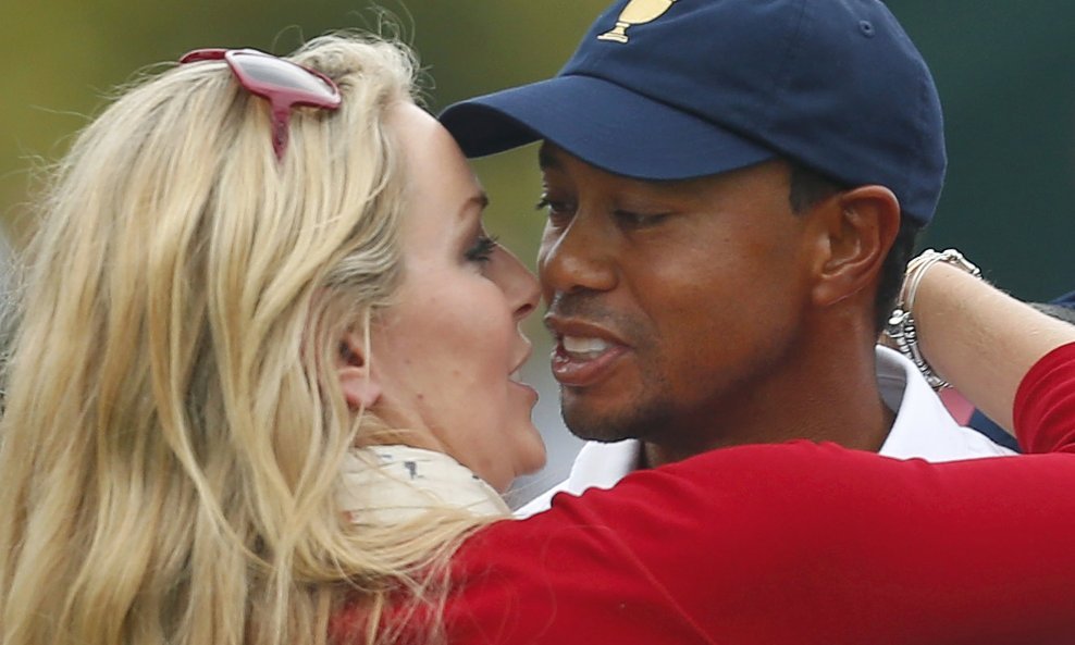 Lindsey Vonn i Tiger Woods