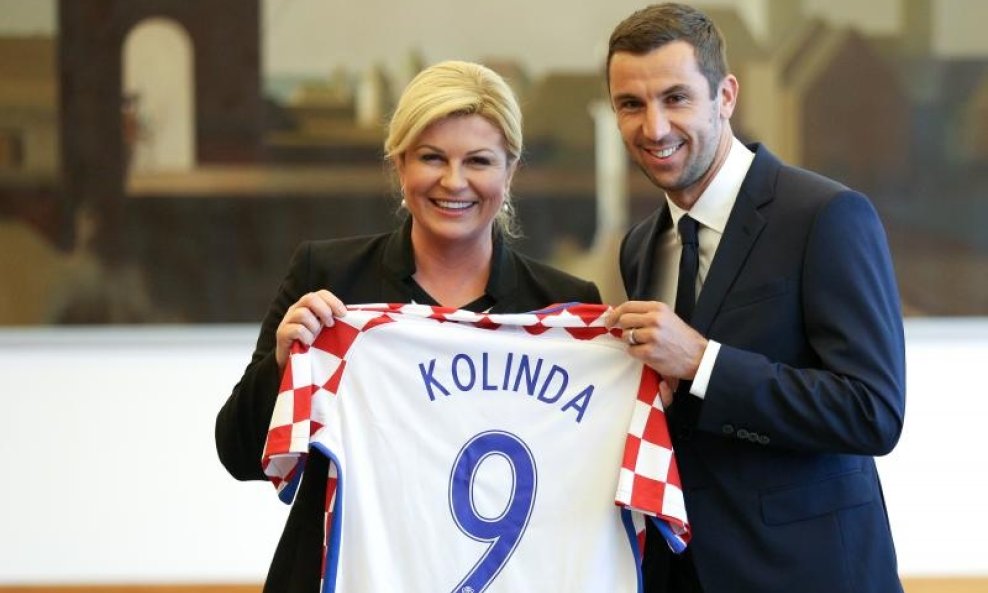 Kolinda Grabar-Kitarović i Darijo Srna