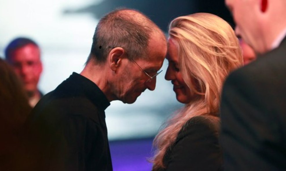 Steve Jobs i Lauren Powell Jobs