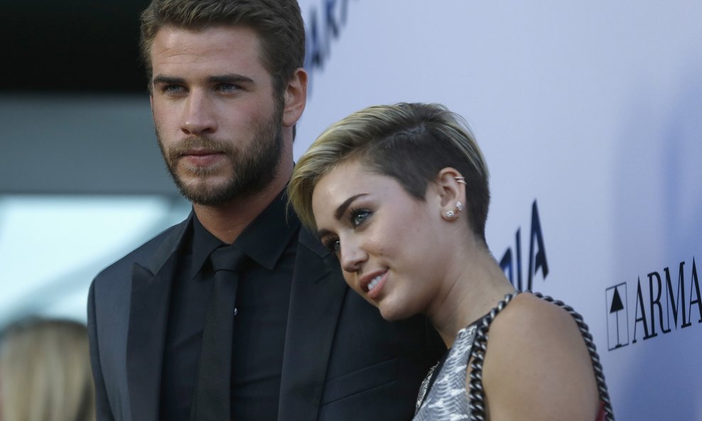 Miley Cyrus i Liam Hemsworth 