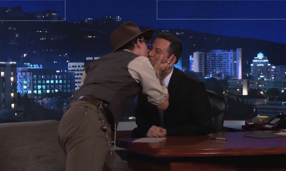 johnny depp jimmy kimmel