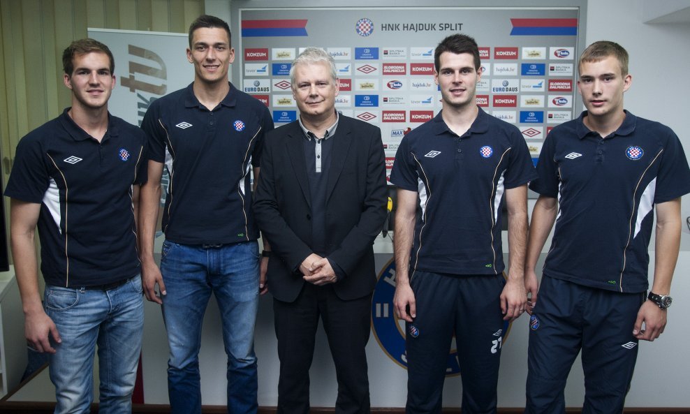 Lovre Kalinić, Dante Stipica, Marin Brbić, Matej Jonjić i Filip Bradarić