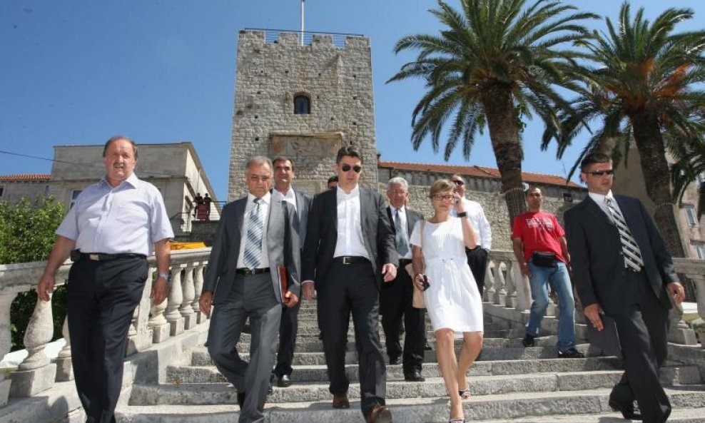 Zoran Milanović u Korčuli korčula