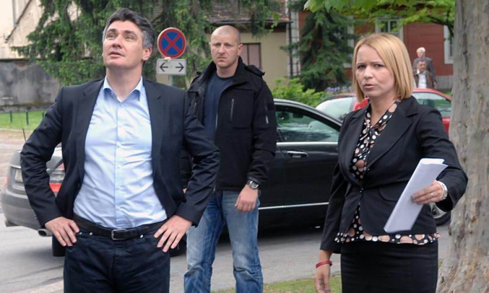 Zoran Milanović i Kristina Ikić Baniček