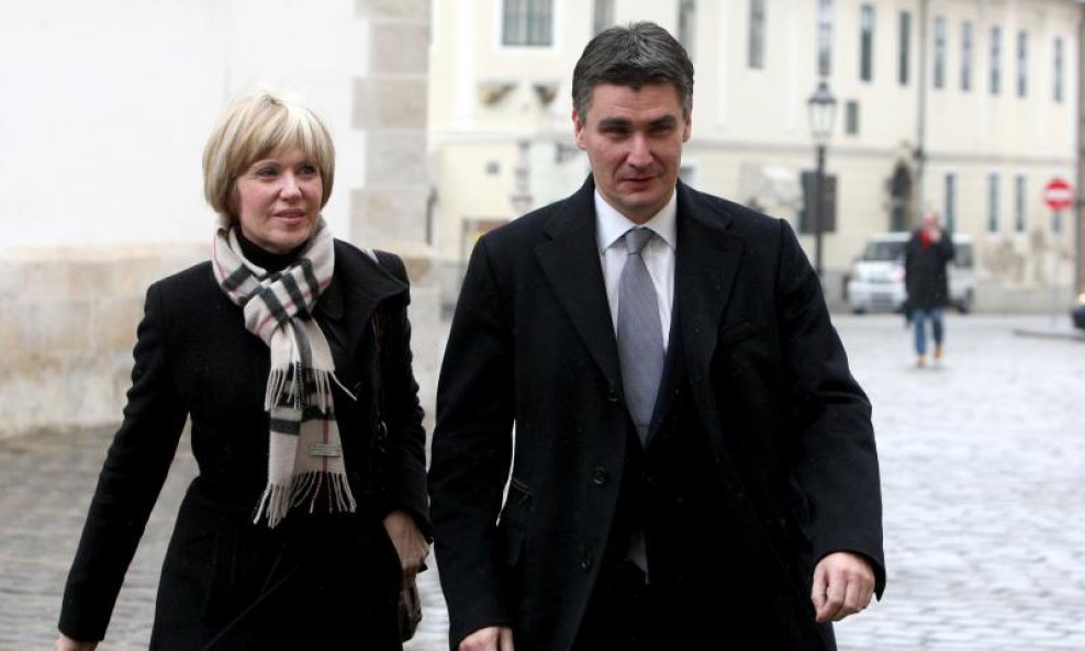 Ingrid Antičević Marinović i Zoran Milanović