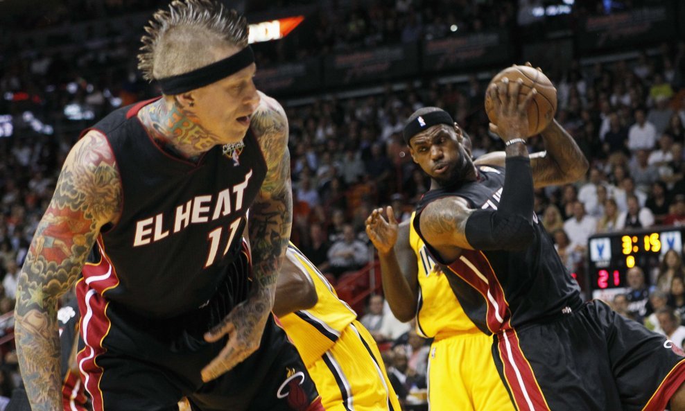 LeBron James i Chris Andersen